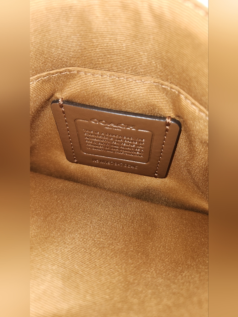 Coach Signature Canvas cross body - Picture 7 of 8